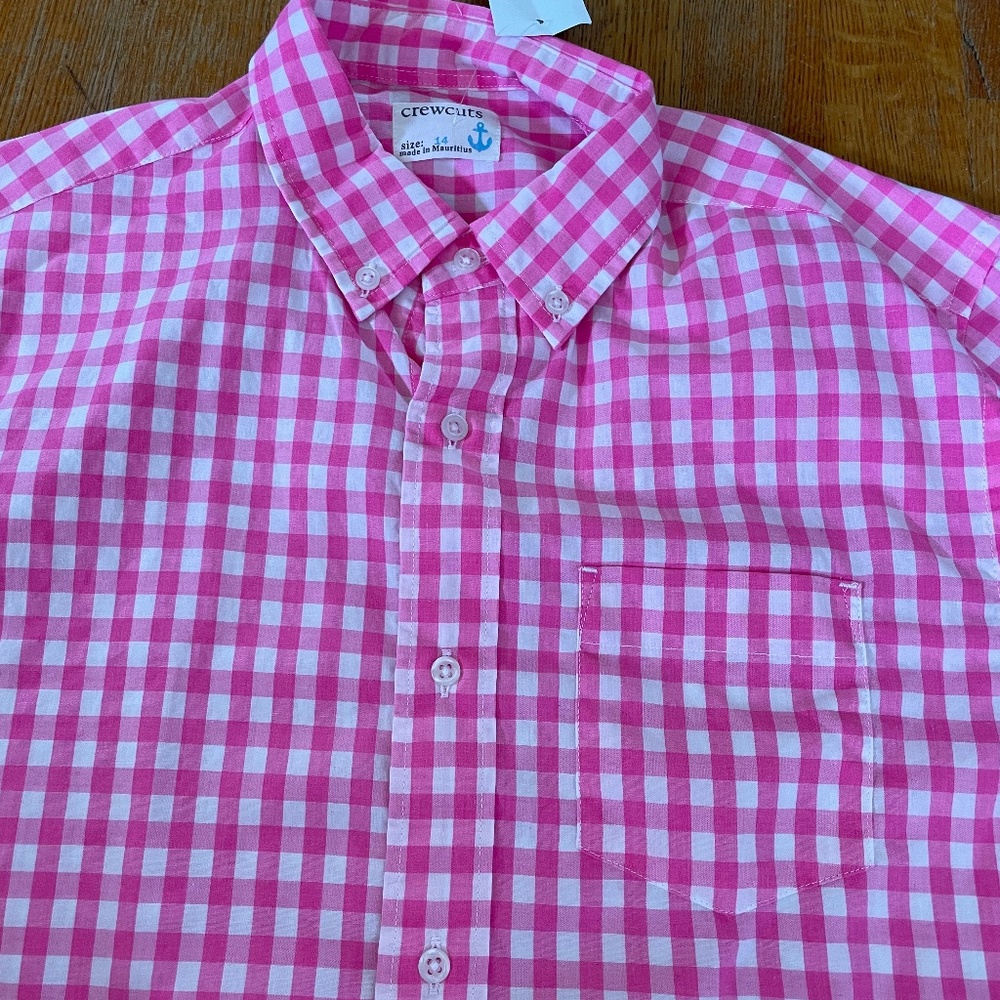 J.Crew Crewcuts cotton shirt